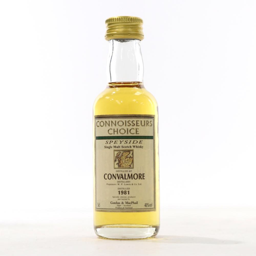 Convalmore 1981 Gordon and MacPhail Miniature 5cl