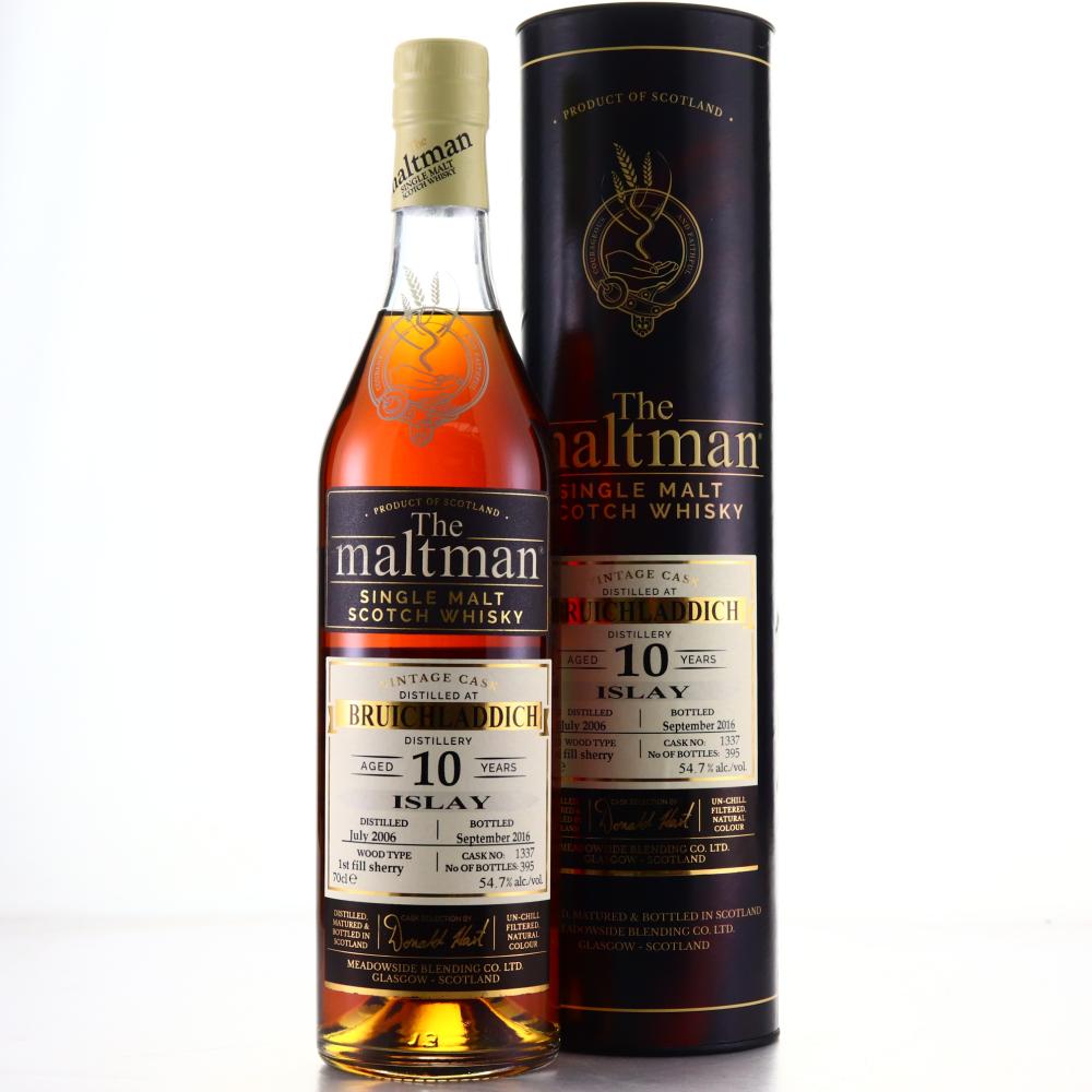 Bruichladdich 2006 Maltman 10 Year Old / 1st Fill Sherry