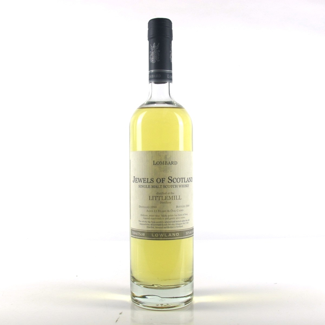 Littlemill 1990 Lombard 13 Year Old 75cl / US Import