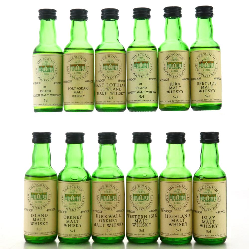 Scotch Malt Whisky Society Miniature x 12 / SMWS