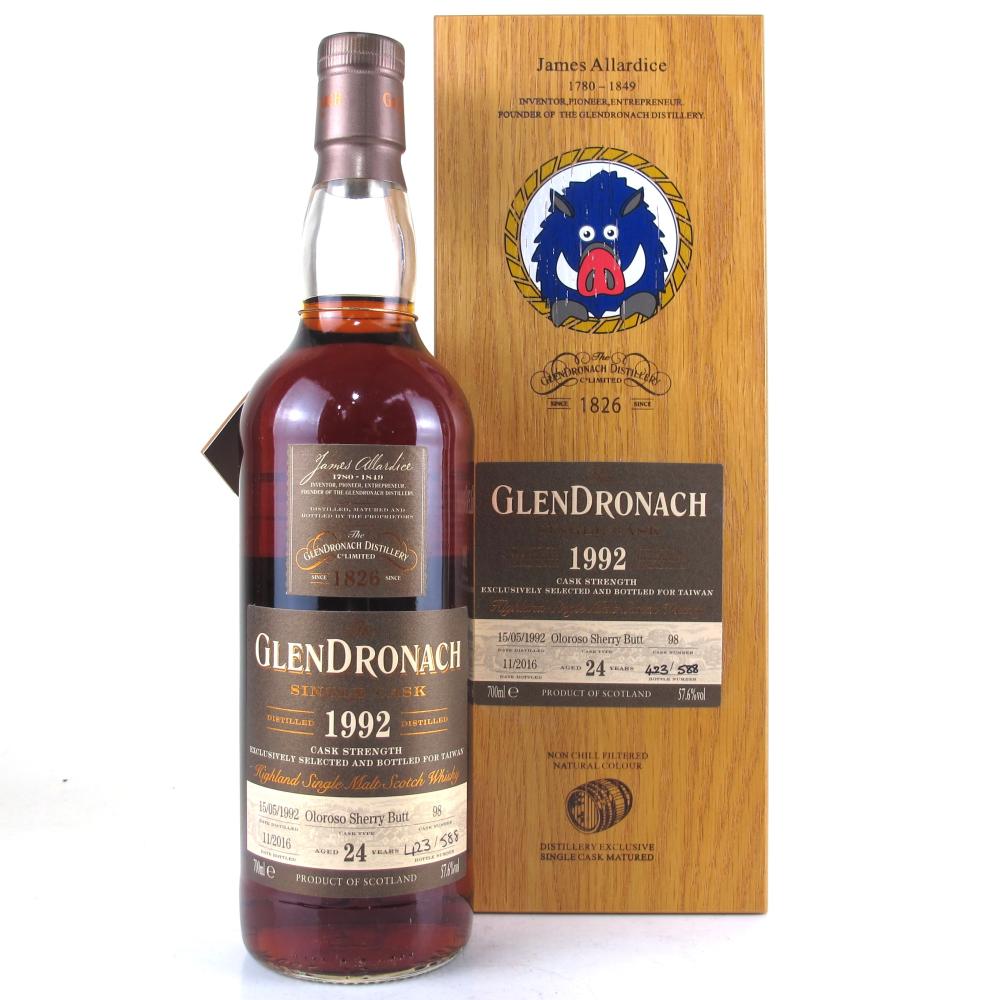 Glendronach 1992 Single Cask 24 Year Old #98 / Taiwan Exclusive