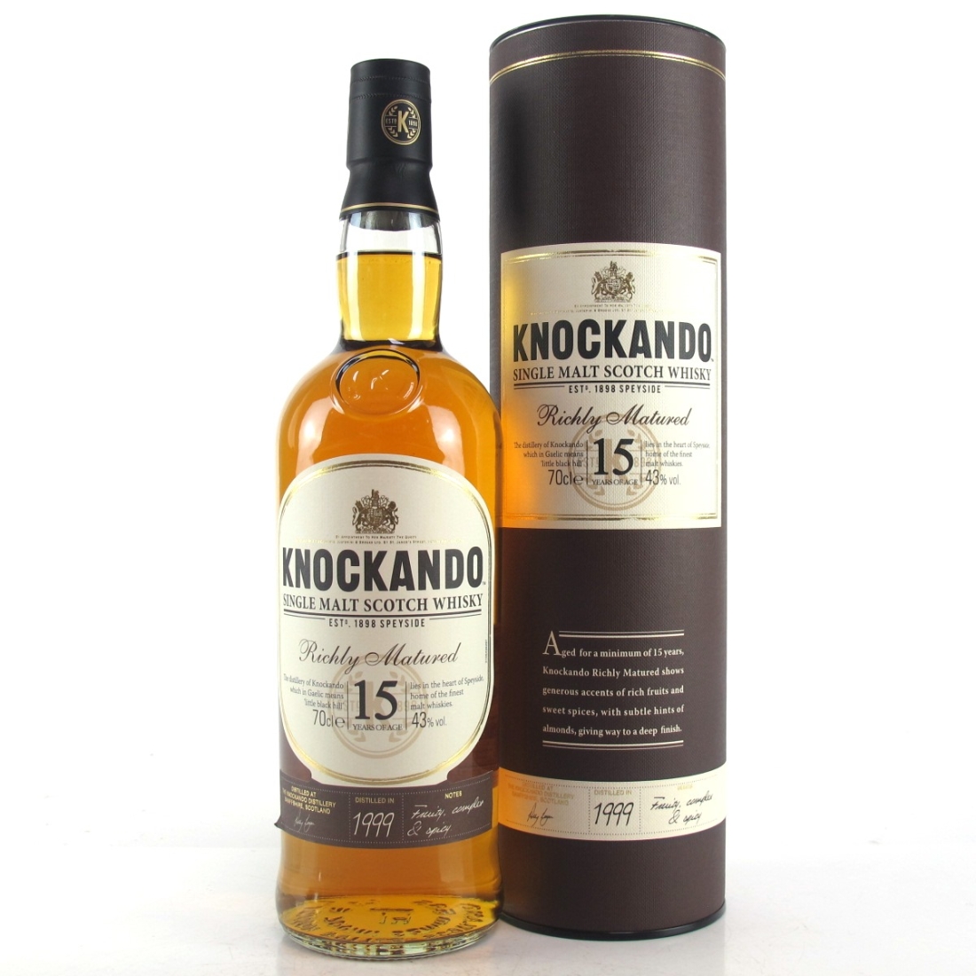 Knockando 1999 Richly Matured 15 Year Old
