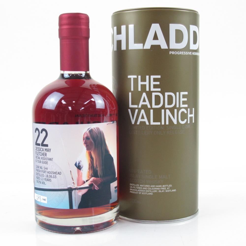 Bruichladdich 2003 Jessica May Valinch 13 Year Old / Fresh Port Hogshead