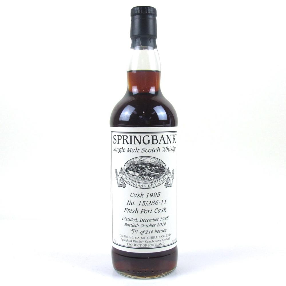 Springbank 1995 Port Cask 20 Year Old