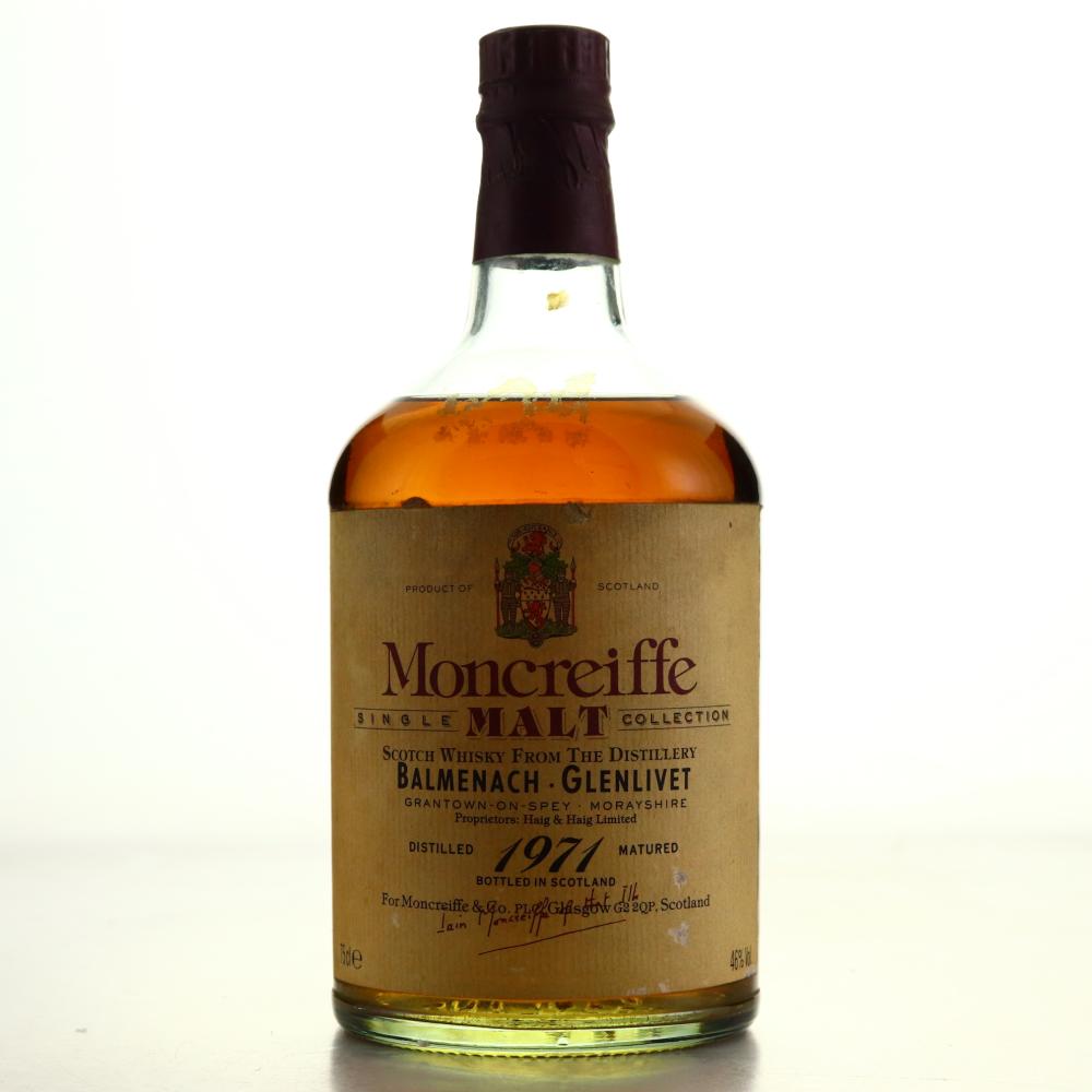 Balmenach 1971 Moncrieffe