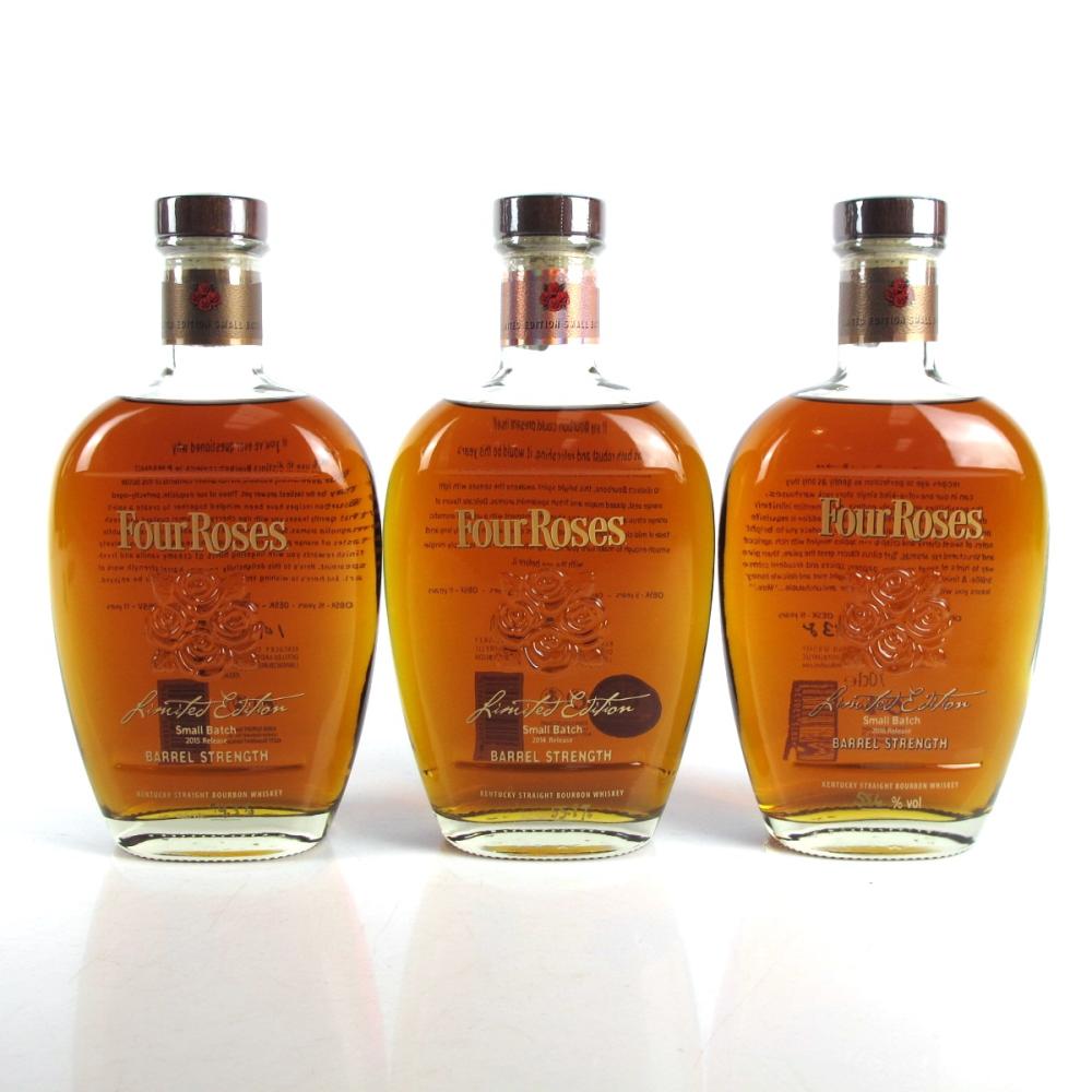 Four Roses Small Batch Limited Edition 2014, 2015, 2016 / 3 x 70cl