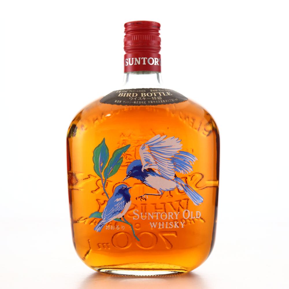 Suntory Old Whisky Bird Bottle 