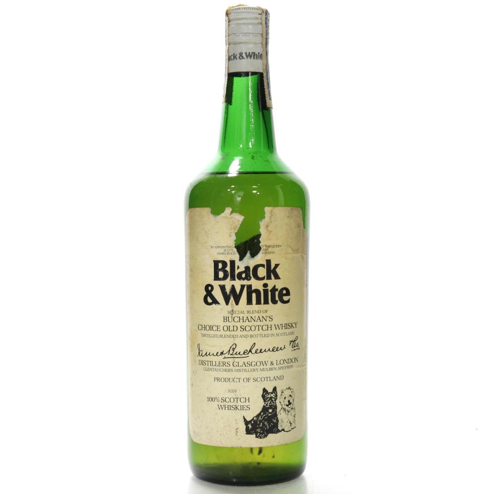 Black and White 1 Litre 1960s