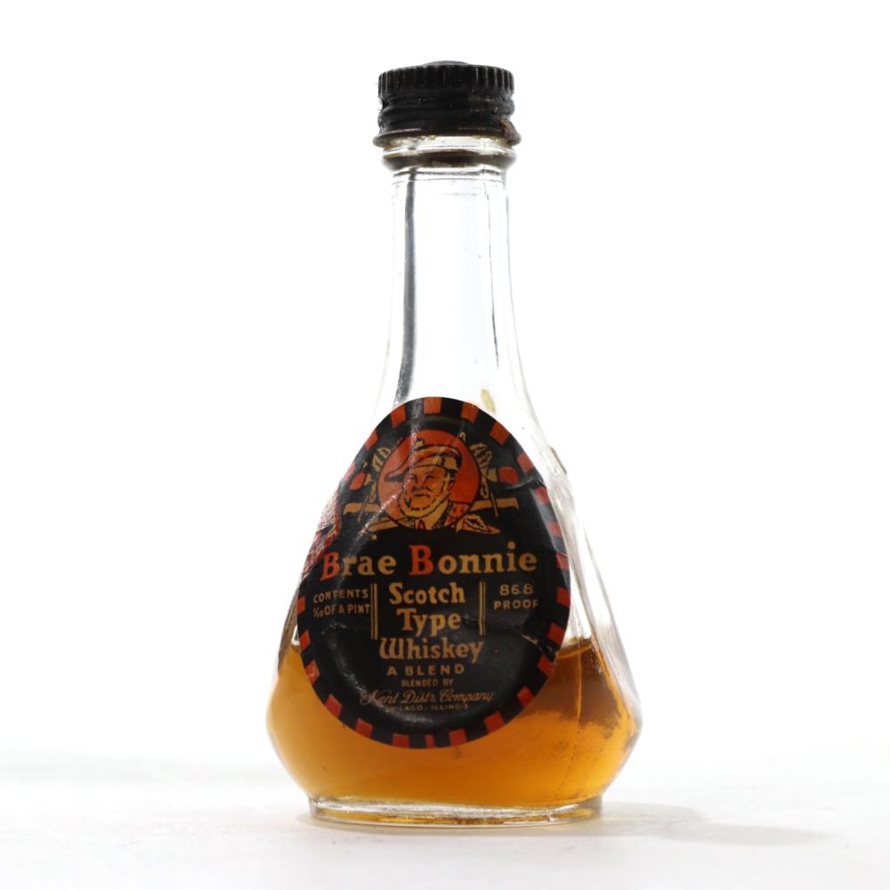 Brae Bonnie Scotch Type Whisky Miniature 5cl / 1930s