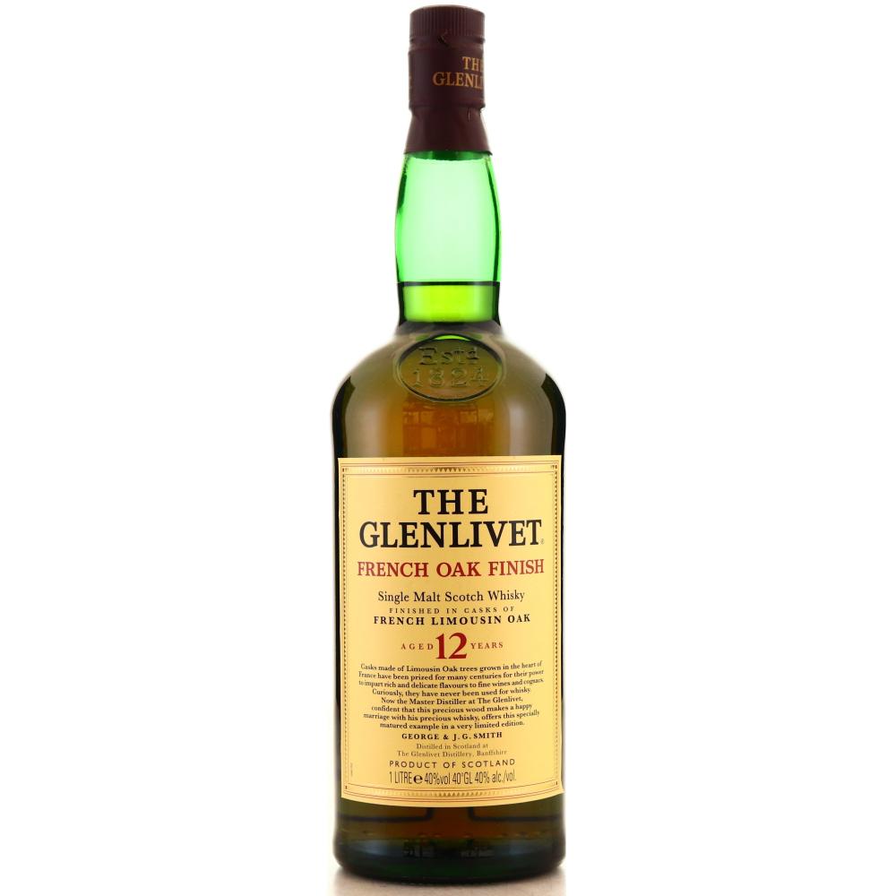 Glenlivet 12 Year Old French Oak Finish 1 Litre