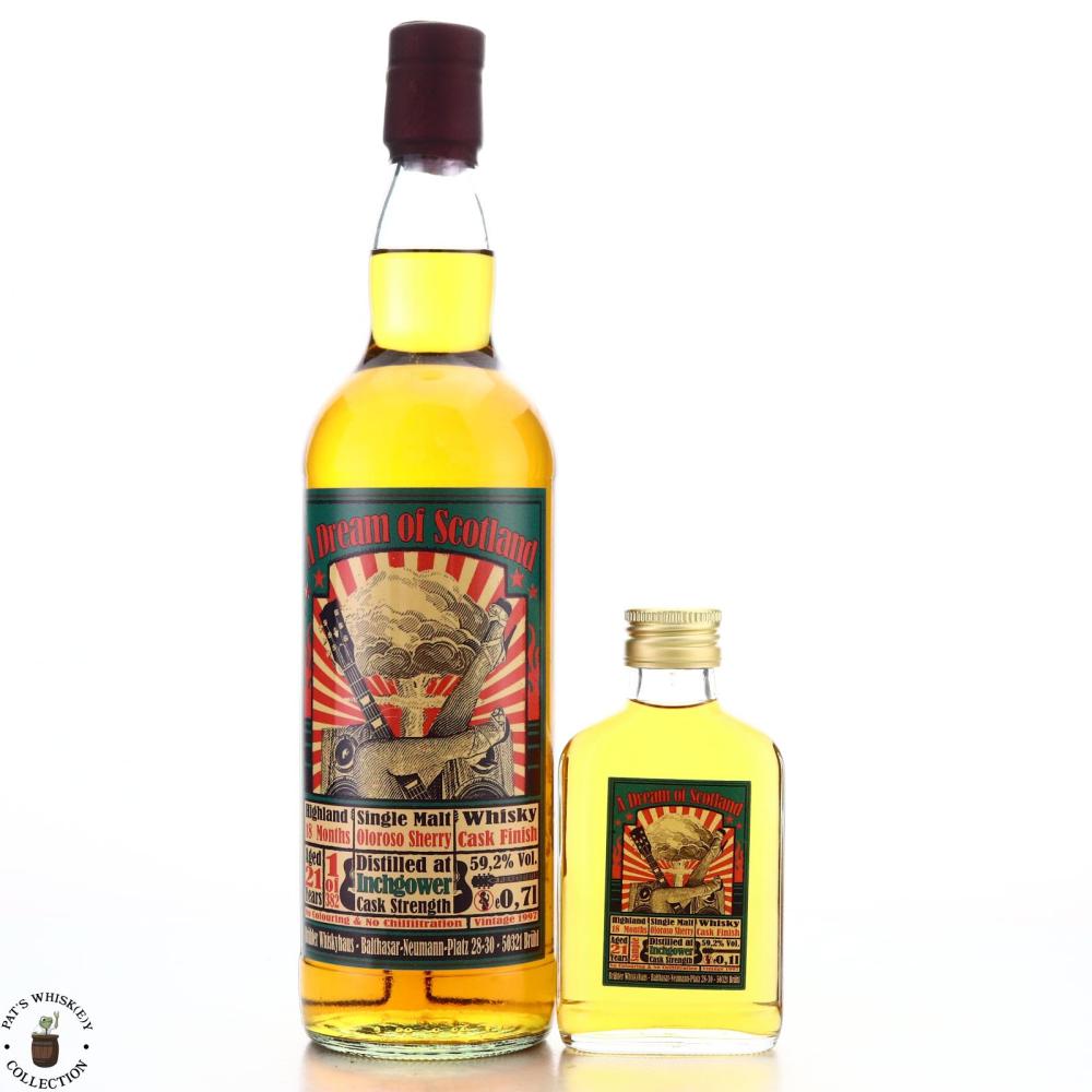 Inchgower 1997 A Dream of Scotland 21 Year Old 70cl & 10cl