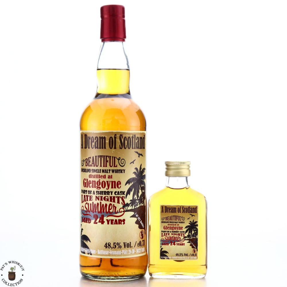 Glengoyne 24 Year Old A Dream of Scotland 70cl & 10cl / Beautiful Late Nights Summer