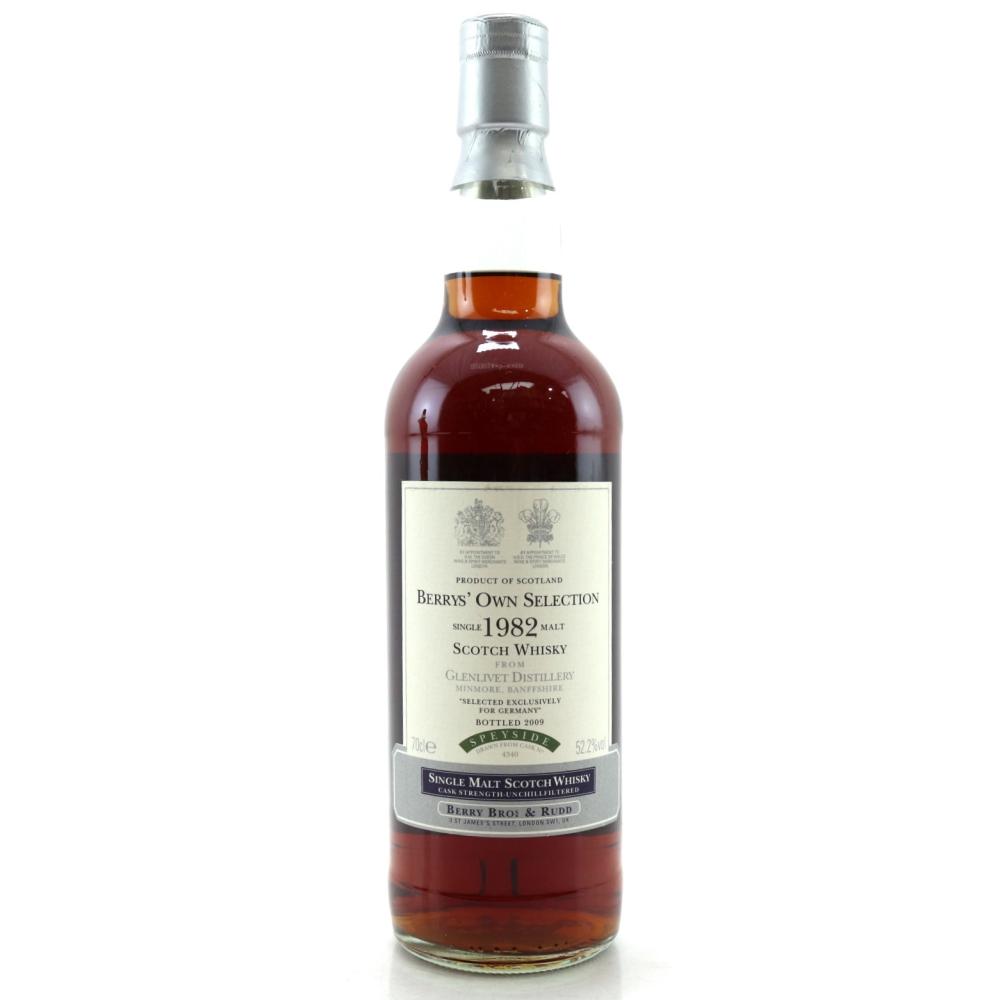 Glenlivet 1982 Berry Brothers and Rudd 26 Year Old / German Exclusive