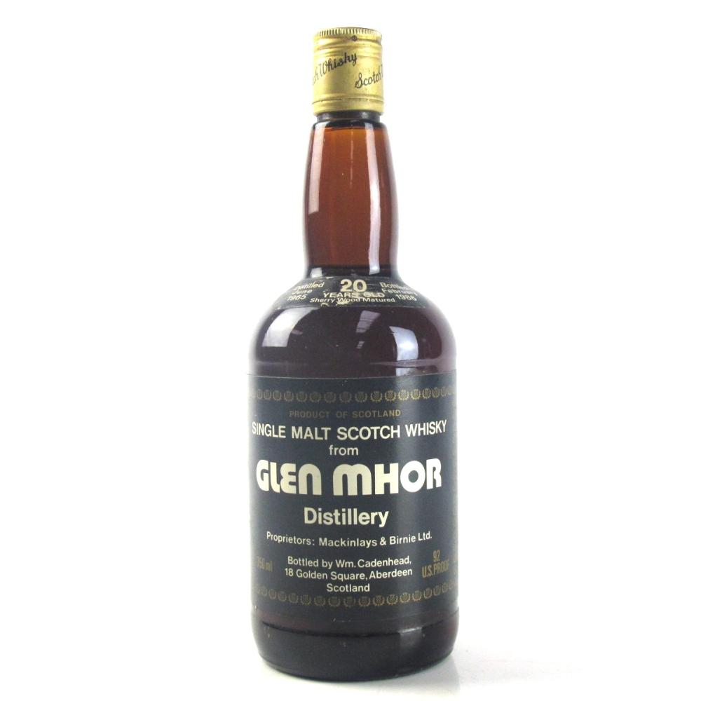 Glen Mhor 1965 Cadenhead's 20 Year Old / Sherry Wood Matured