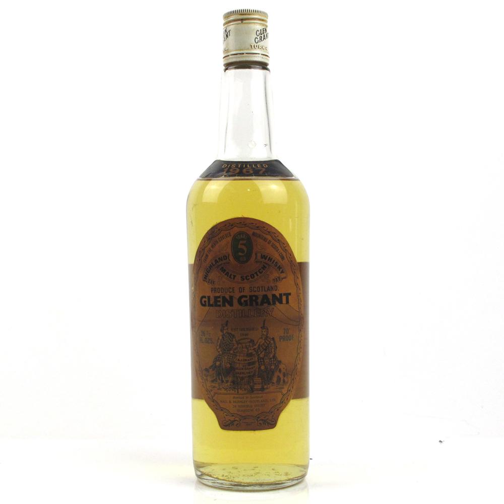 Glen Grant 1967 5 Year Old 1970s