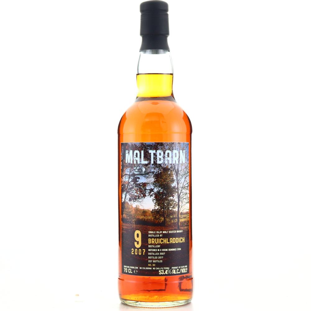 Bruichladdich 2007 Maltbarn 9 Year Old