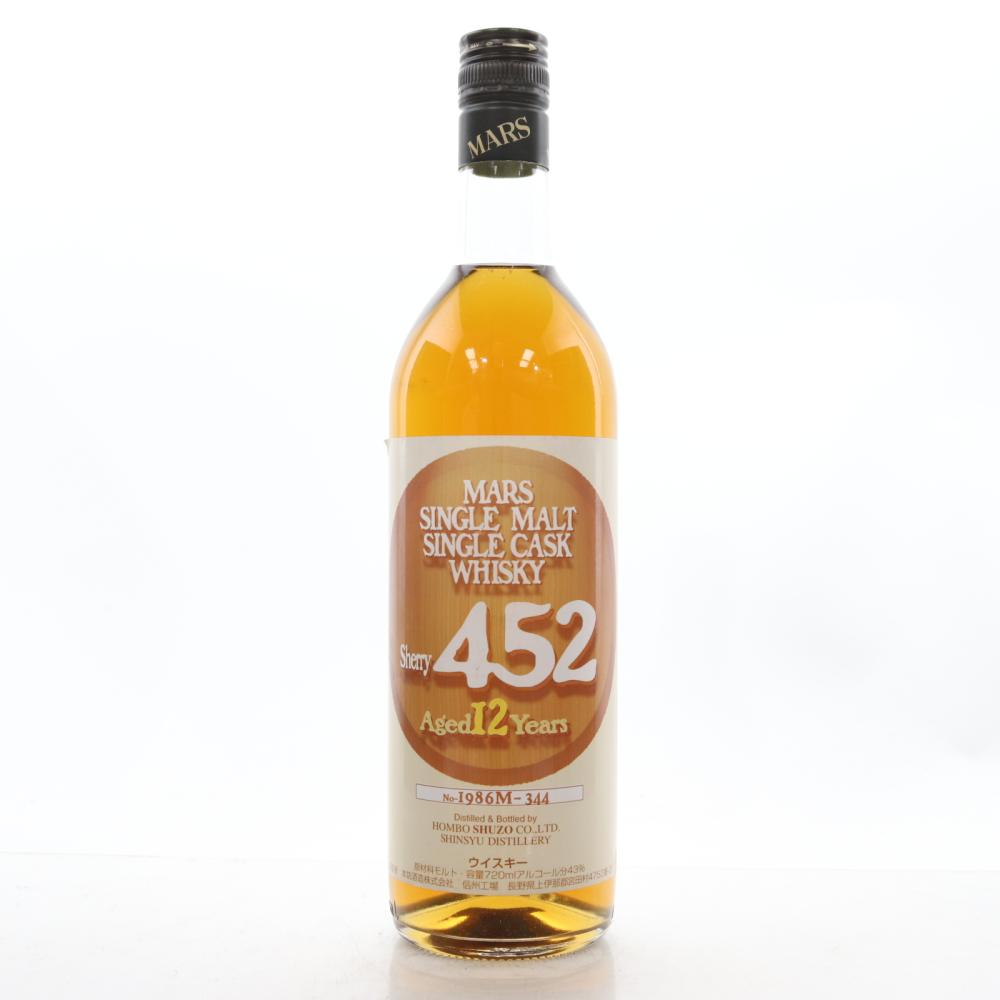 Shinshu Mars 1986 Single Cask 12 Year Old 72cl #452