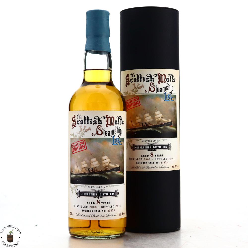 Glenrothes 2008 Jack Wiebers 8 Year Old Steamship Line / Collector's Third Edition