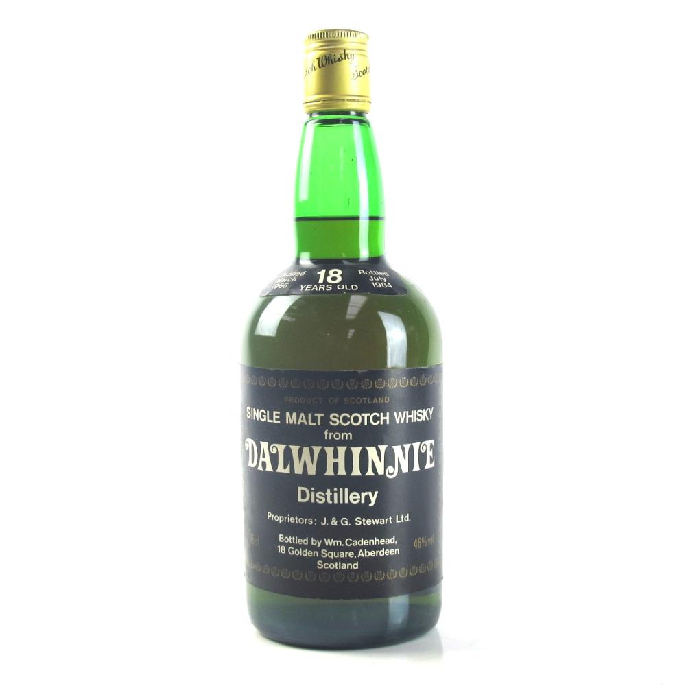 Dalwhinnie 1966 Cadenhead's 18 Year Old