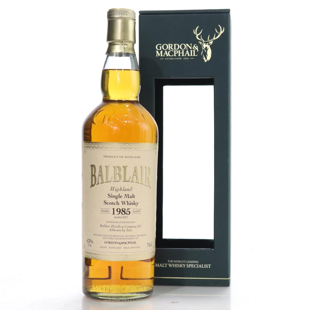 Balblair 1985 Gordon and MacPhail