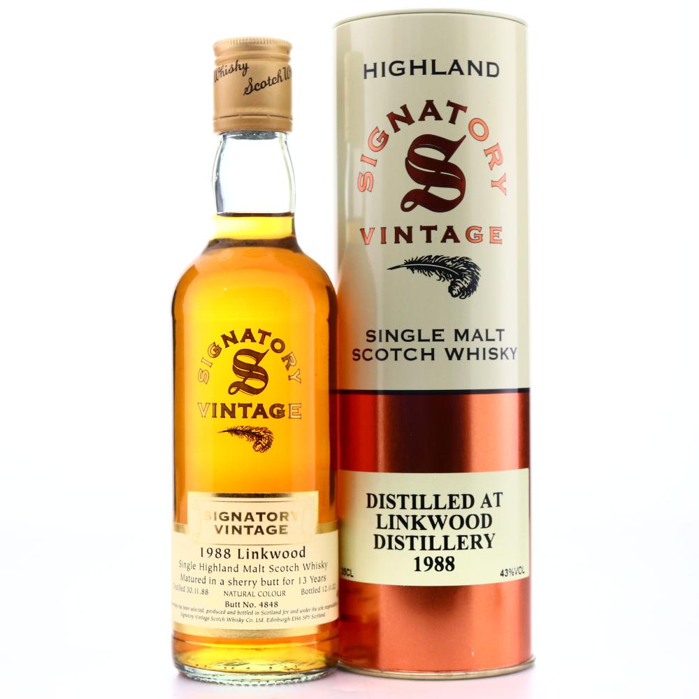Linkwood 1988 Signatory Vintage 13 Year Old 35cl