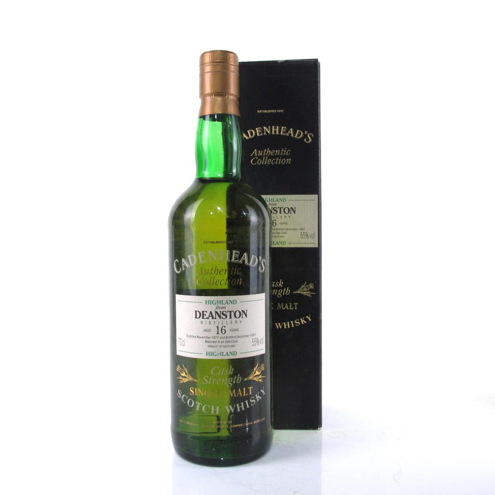 Deanston 1977 Cadenhead's 16 Year Old
