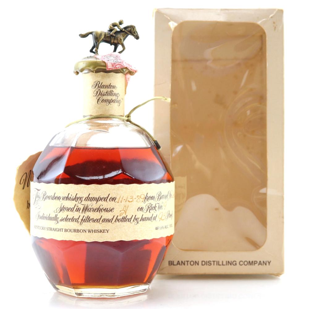 Blanton's Single Barrel Dumped 1989