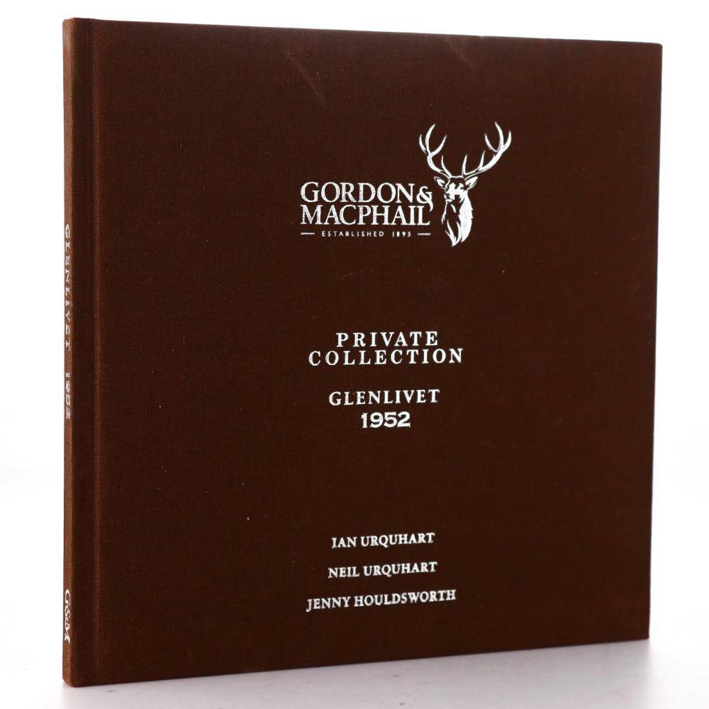Glenlivet 1952 Gordon and MacPhail Book