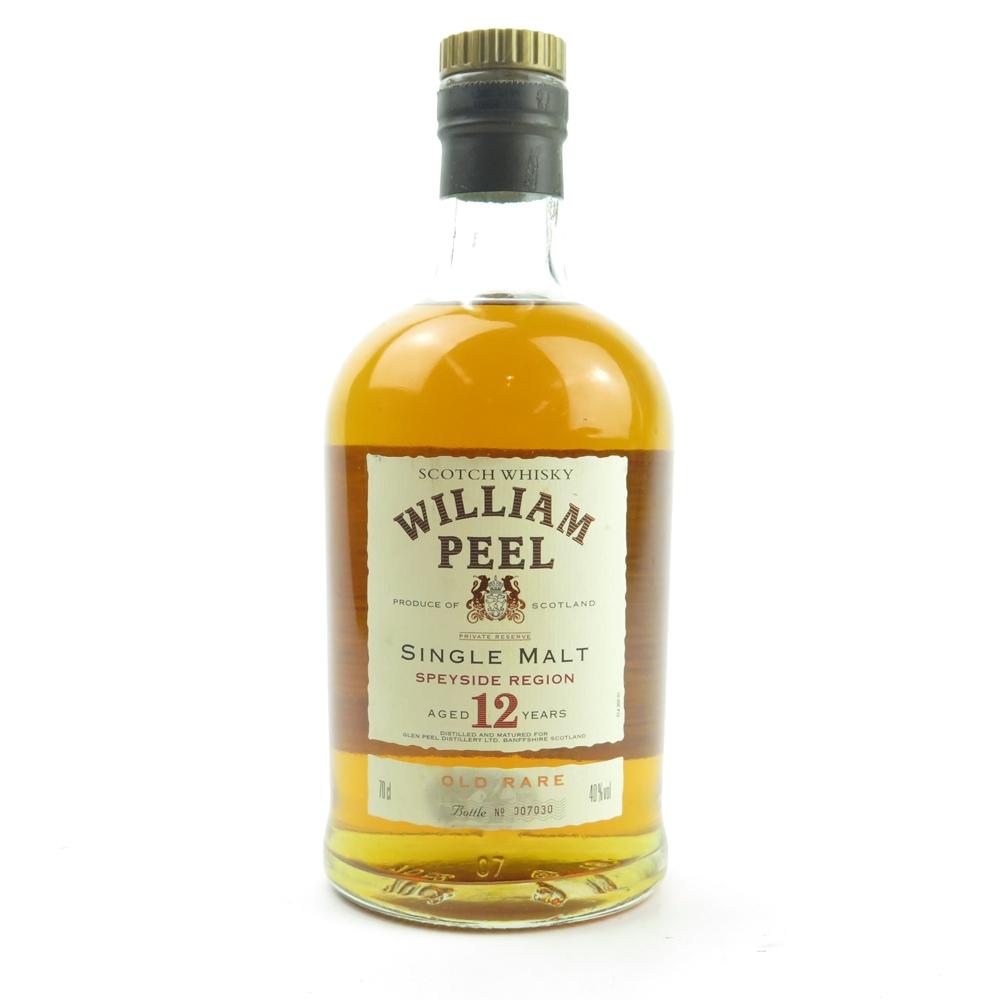 William Peel 12 Year Old Single Speyside Malt / No Seal