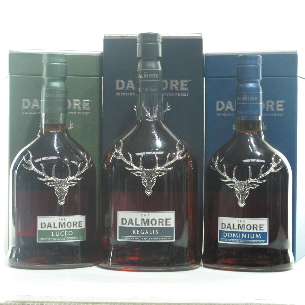 Dalmore Fortune Merita Collection 1 Litre & 2 x 70cl  / Dominium, Regalis, Luceo