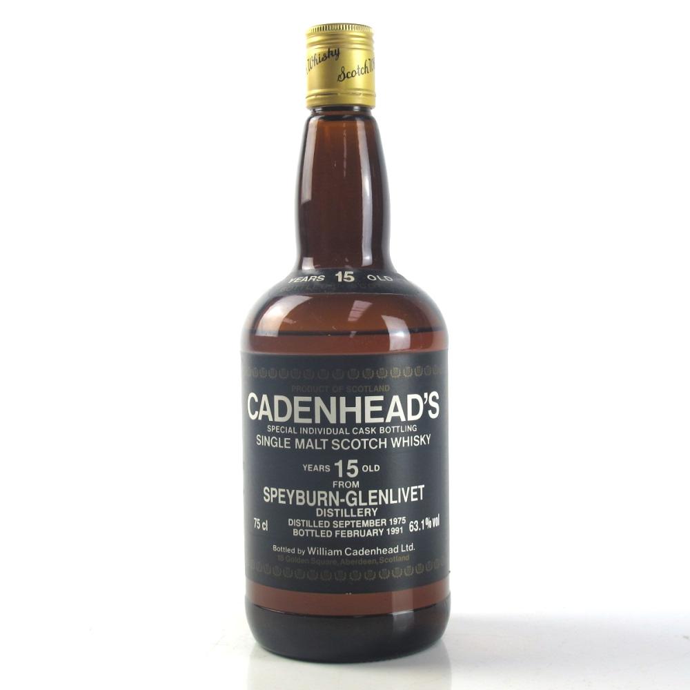 Speyburn-Glenlivet 1975 Cadenhead's 15 Year Old