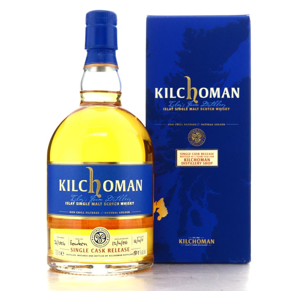 Kilchoman 2006 Single Bourbon Cask #26 / Distillery Exclusive - Signed by John Maclellan
