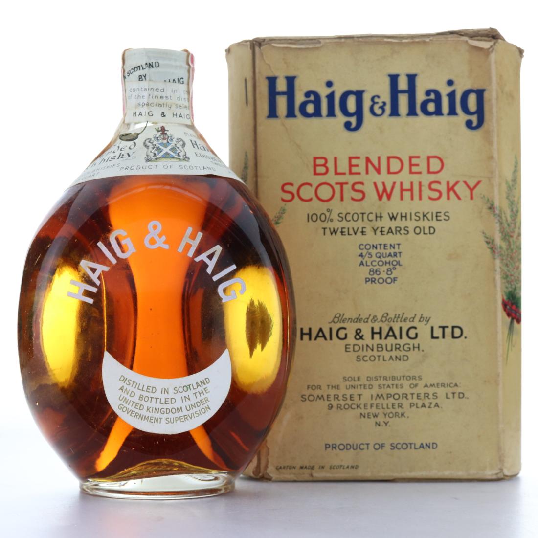 Haig and Haig Whisky | Whisky Auctioneer