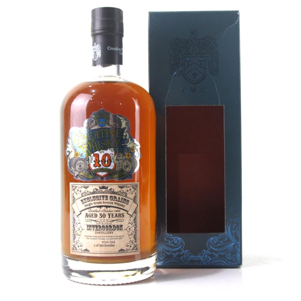 Invergordon 1984 Creative Whisky Co 30 Year Old / 10th Anniversary