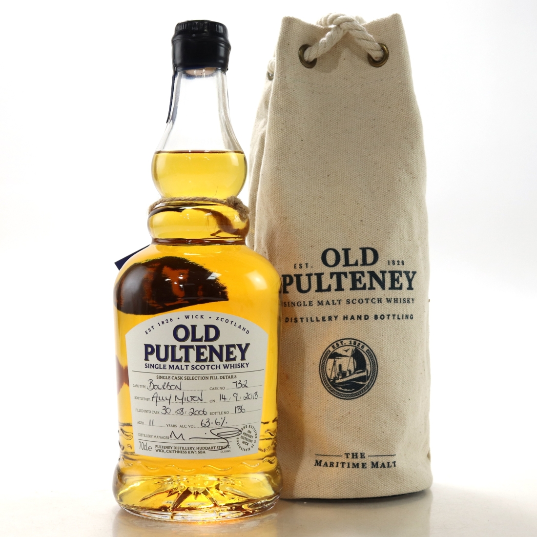 Old Pulteney 2006 Hand Fill 11 Year Old #732 / Bourbon Cask