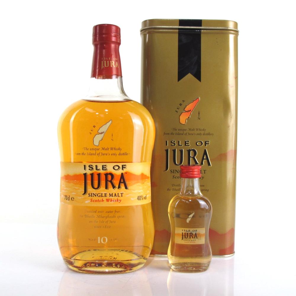 Jura 10 Year Old / Including 5cl Miniature