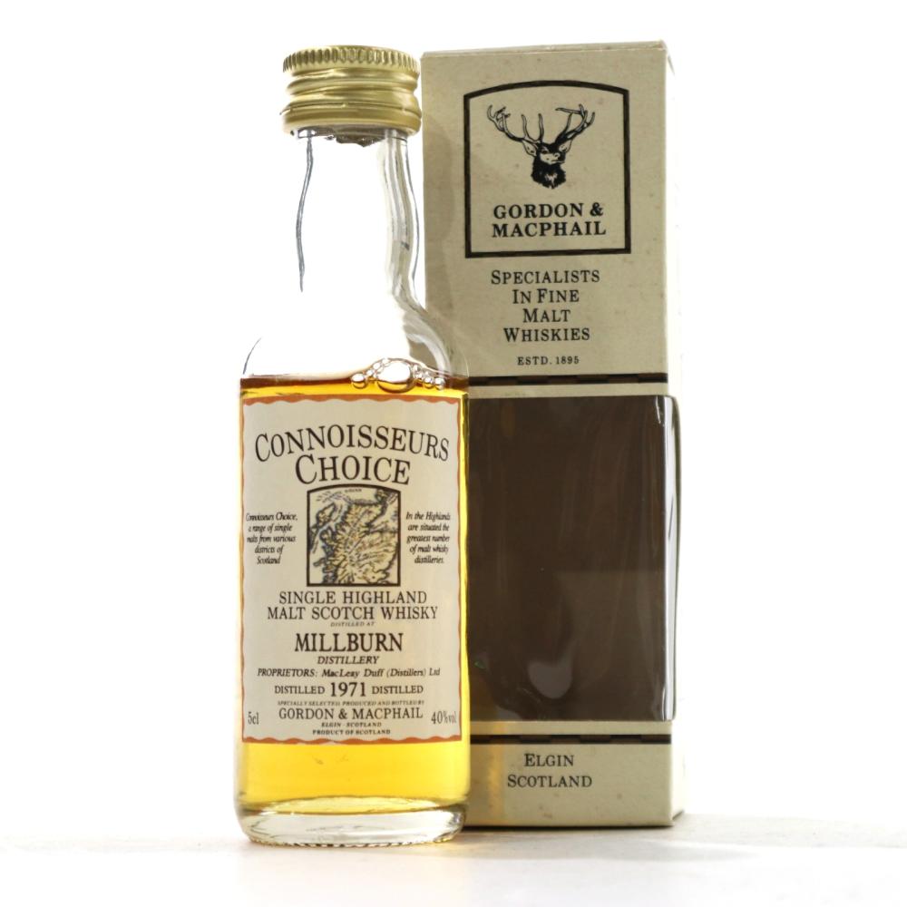 Millburn 1971 Gordon and MacPhail Miniature 5cl