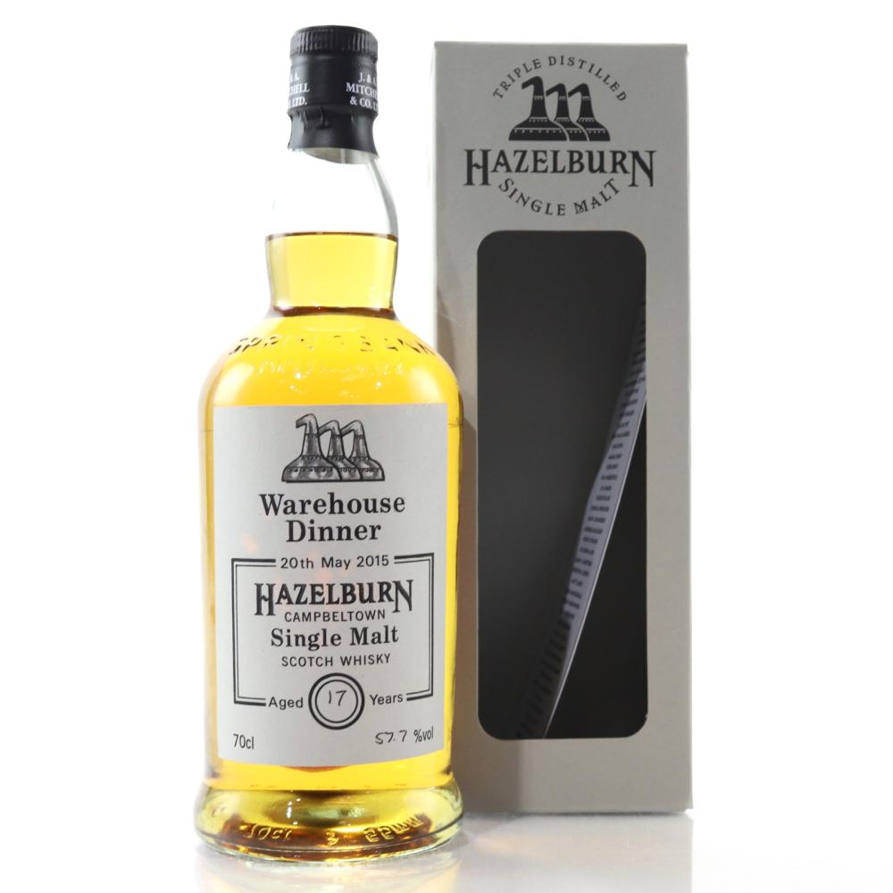 Hazelburn 17 Year Old Warehouse Dinner 2015