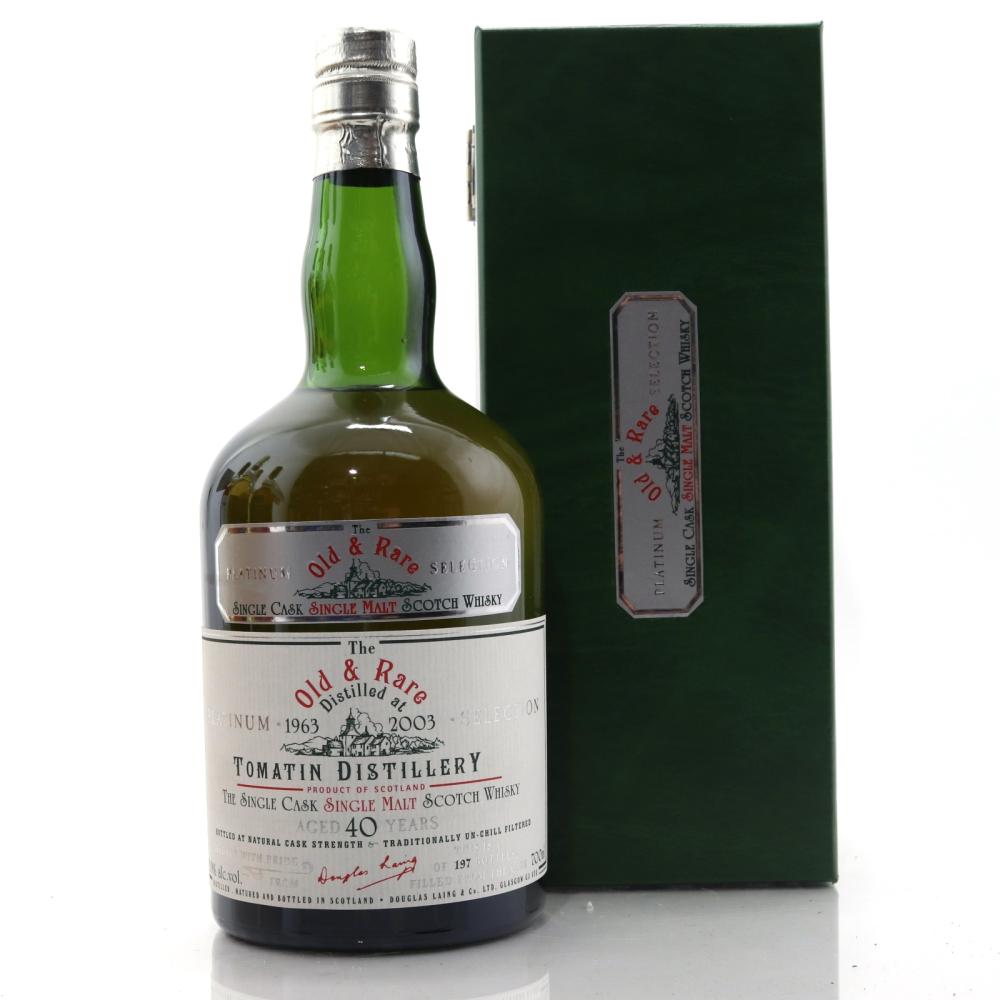 Tomatin 1963 Douglas Laing 40 Year Old
