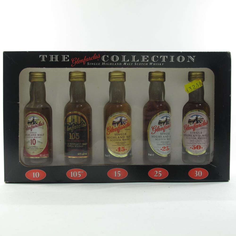Glenfarclas Miniature Collection 5 x 5cl / including 30 Year Old