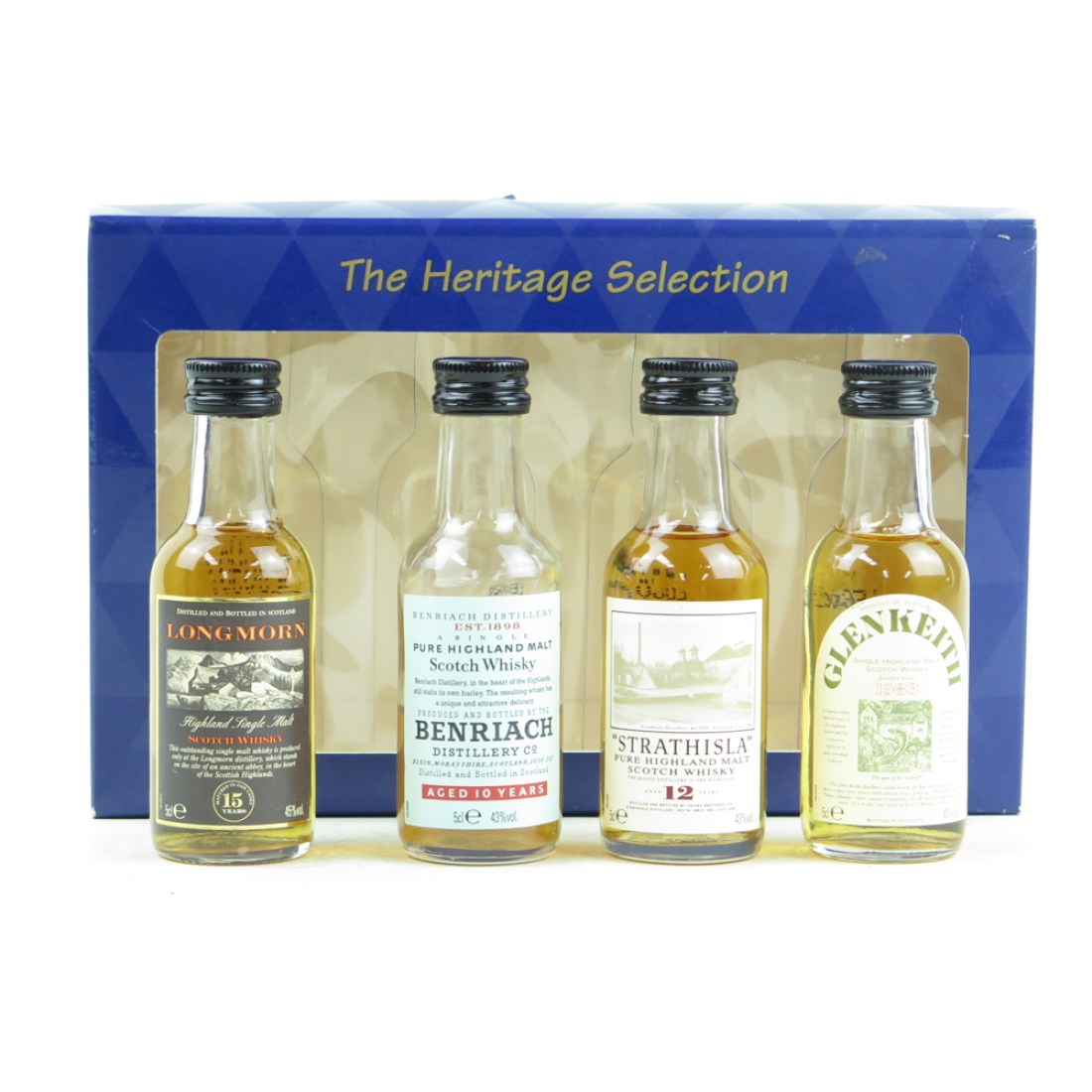 Heritage Selections Miniature Gift Pack 4 x 5cl