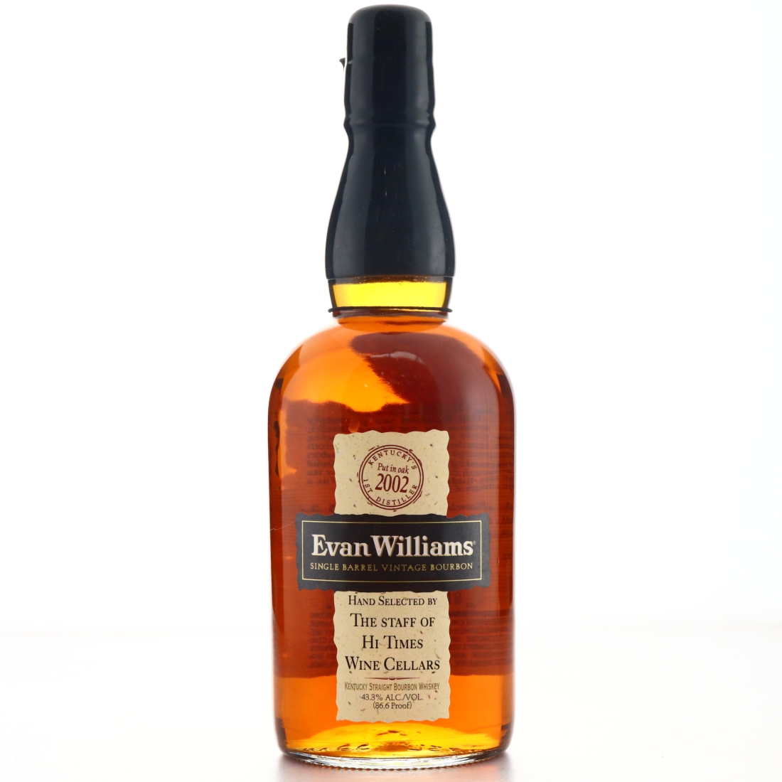 Evan Williams 2002 Single Barrel / Hi Times Wine Cellars