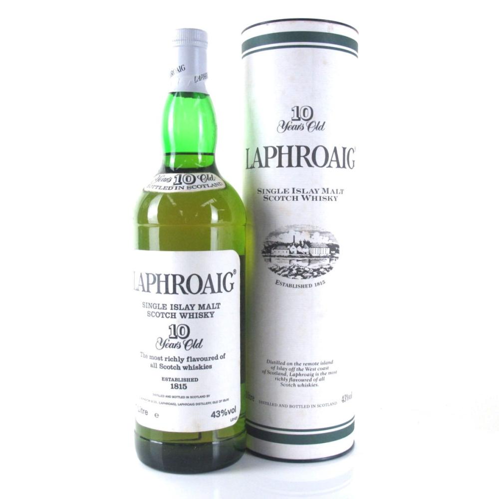 Laphroaig 10 Year Old / Pre-Royal Warrant 1 Litre