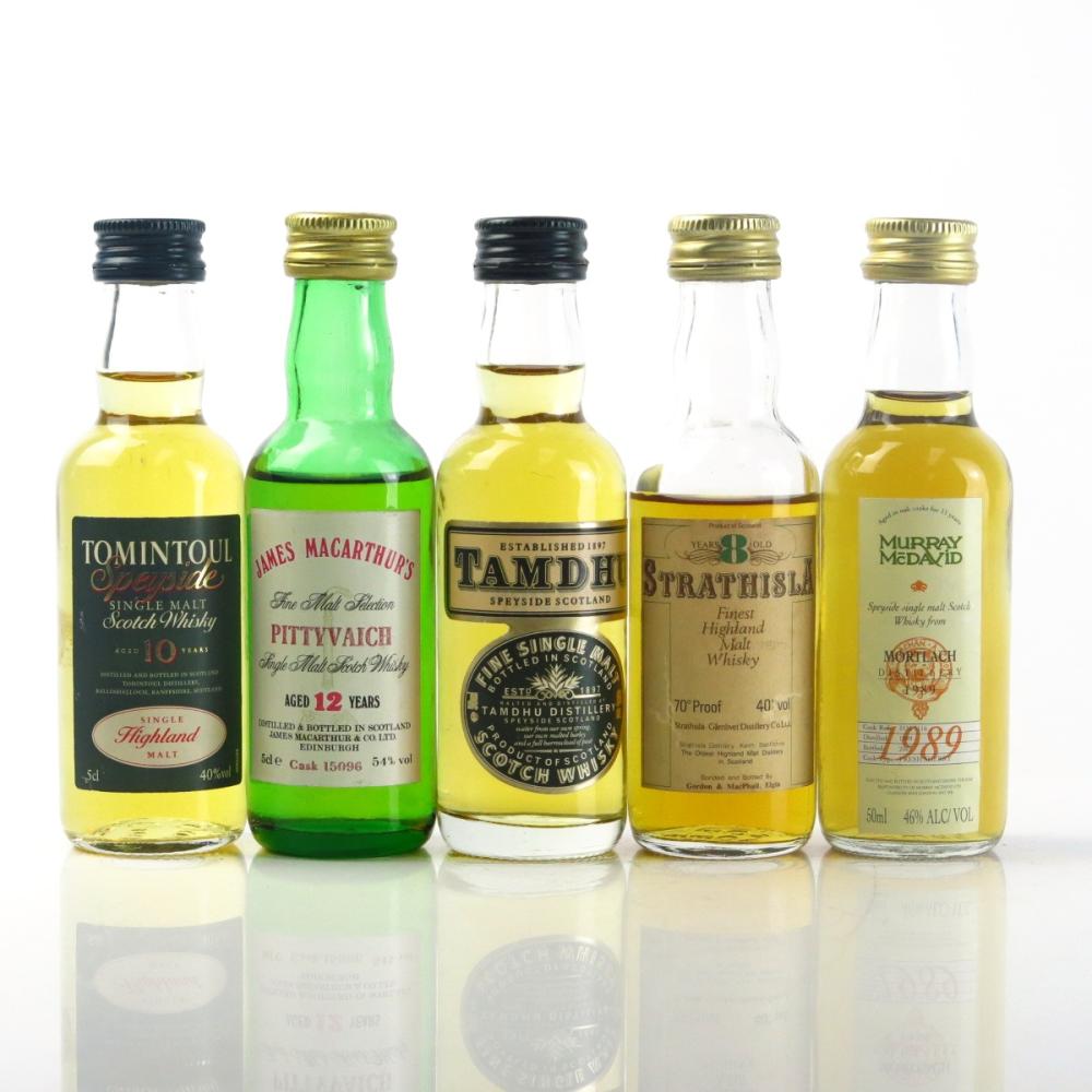 Speyside Malt Miniature Selection 5 x 5cl