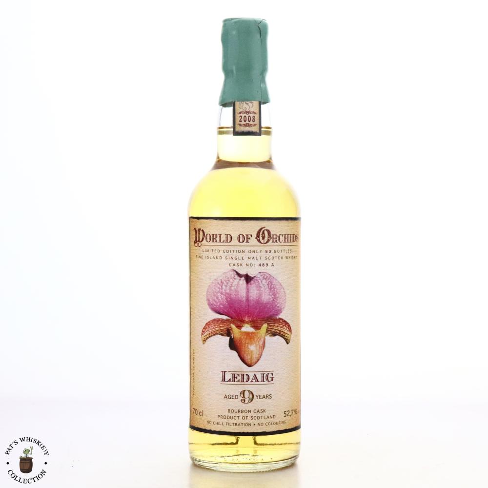 Ledaig 2008 Jack Wiebers 9 Year Old World of Orchids