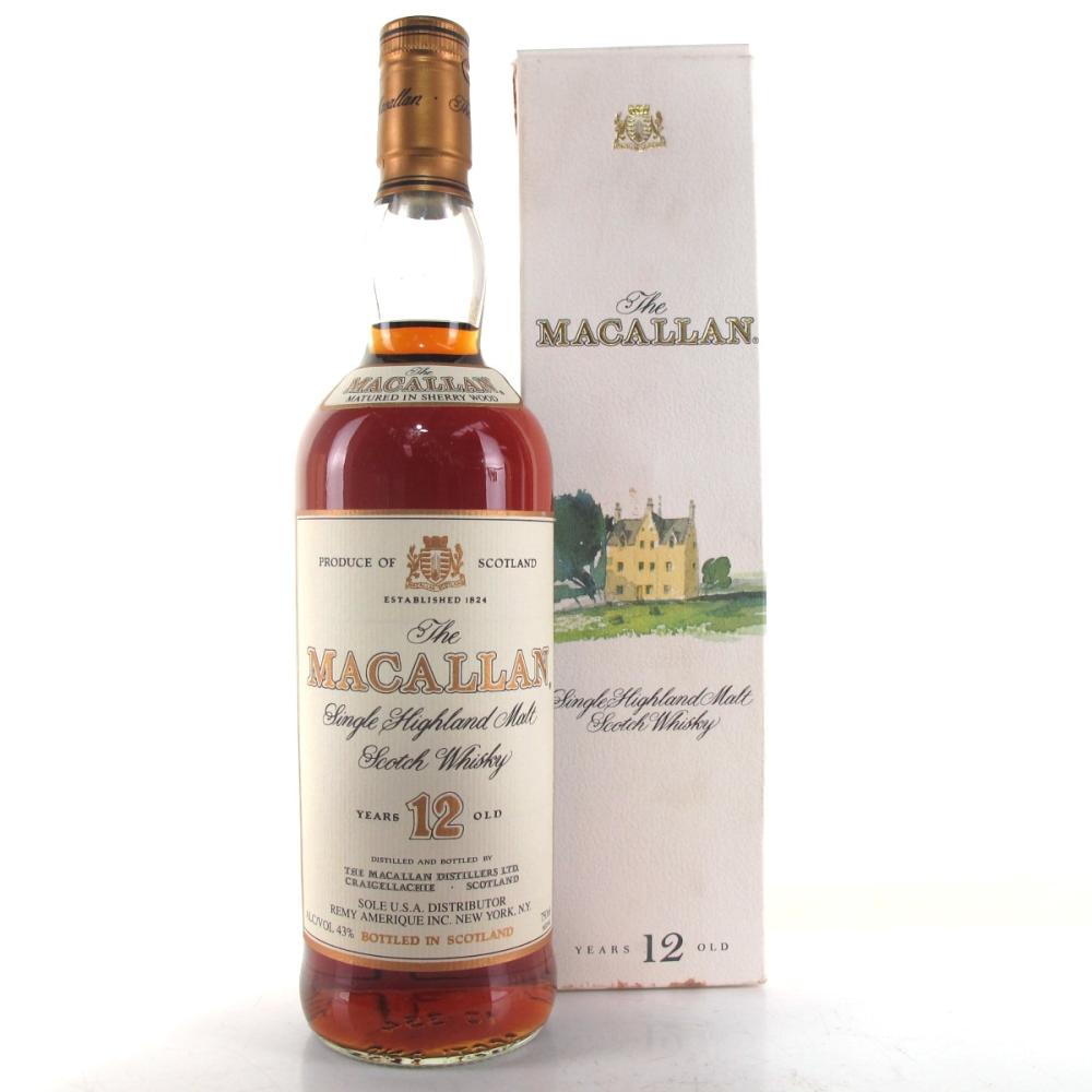 Macallan 12 Year Old 1990s 75cl / US Import