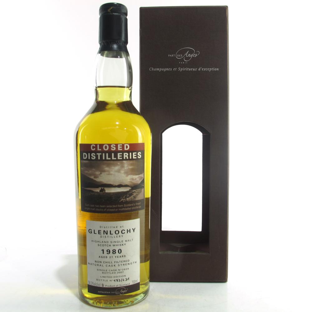 Glenlochy 1980 Part des Anges 27 Year Old / Closed Distilleries