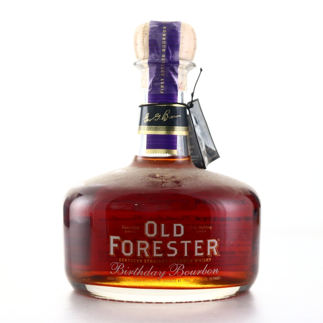 Old Forester 2001 Old Birthday Bourbon 12 Year Old
