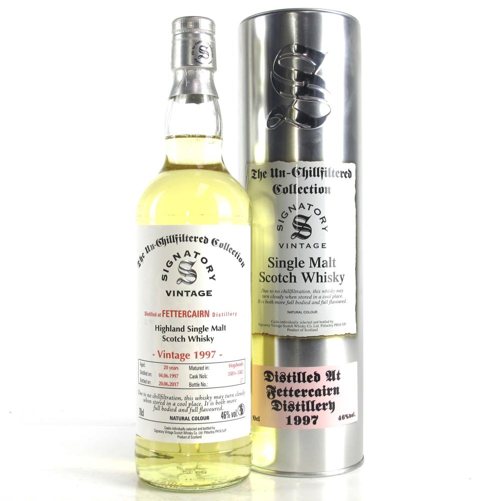 Fettercairn 1997 Signatory Vintage 20 Year Old