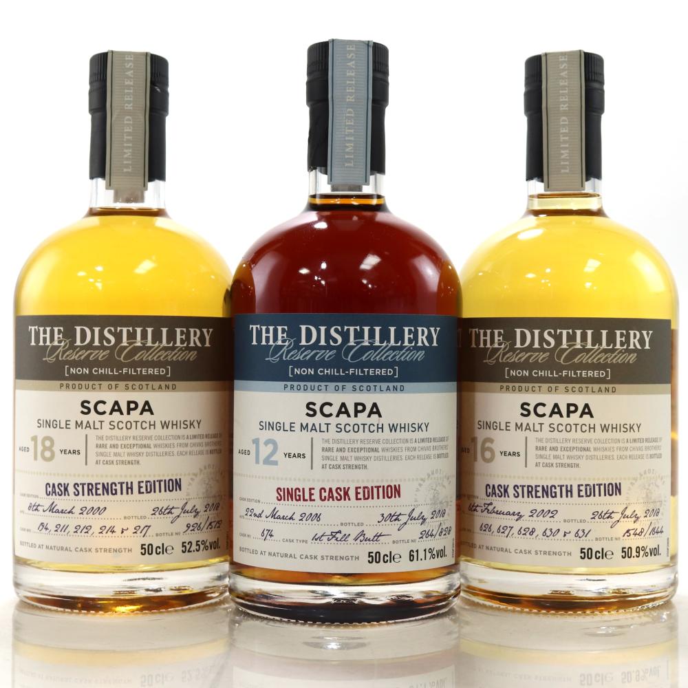 Scapa Reserve Collection 3 x 50cl